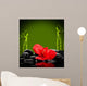 spa concept.  zen basalt stones Wall Mural