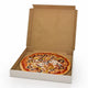 Pizza in open box isolated Wall Decal