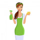 Woman Cleaners Portrait