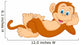 Cute Monkey Cartoon