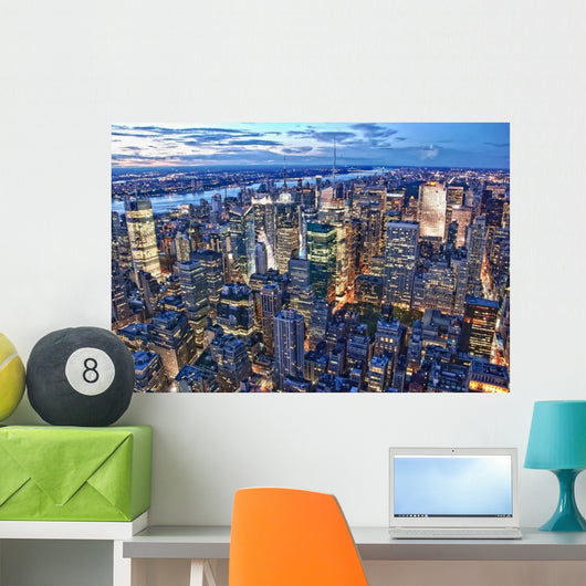 New York City Scape Wall Decal