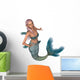 Emerald Mermaid Wall Decal
