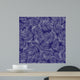 White Feathers Seamless Pattern Wall Decal