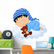 Baby Sleeping Cloud Wall Decal