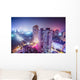 Chongqing China Downtown Cityscape Wall Decal