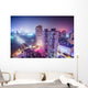 Chongqing China Downtown Cityscape Wall Decal