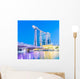 Marina Bay Sands Hotel Singapore Evening Wall Decal