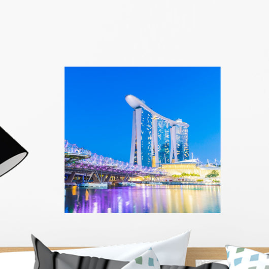 Marina Bay Sands Hotel Singapore Wall Decal