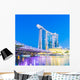 Marina Bay Sands Hotel Singapore Wall Decal