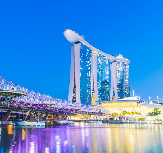 Marina Bay Sands Hotel Singapore Wall Decal
