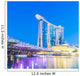 Marina Bay Sands Hotel Singapore Wall Decal