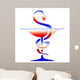 Caduce Rpublicain Wall Decal