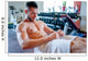 Muscular Man Training Gym Wall Decal