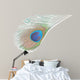 Green Peacock Feathers