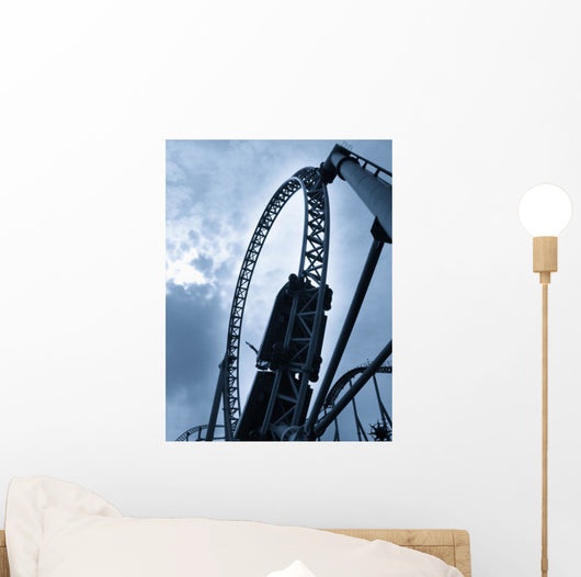 Rollercoaster Wall Mural