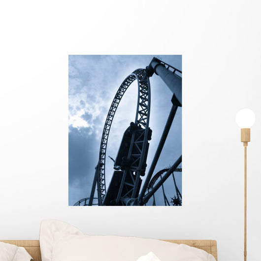 Rollercoaster Wall Mural