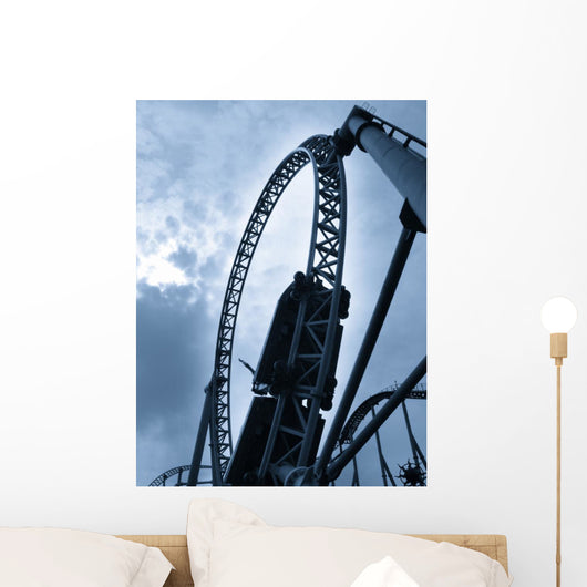 Rollercoaster Wall Mural