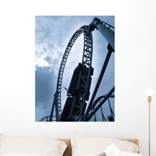 Rollercoaster Wall Mural