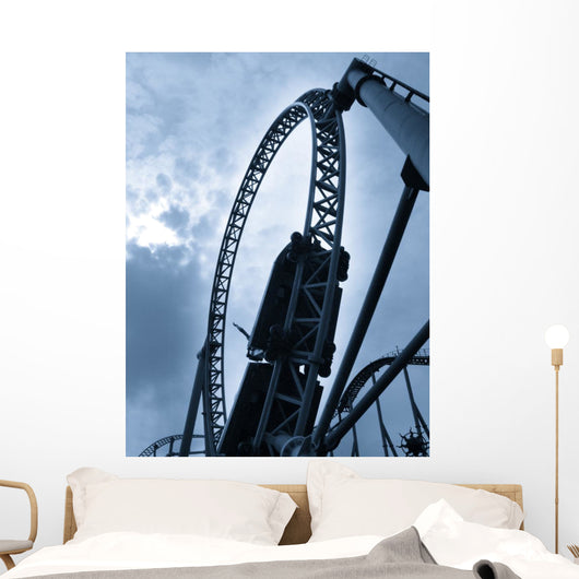 Rollercoaster Wall Mural