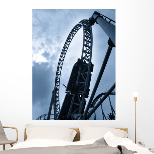 Rollercoaster Wall Mural