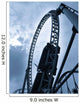 Rollercoaster Wall Mural
