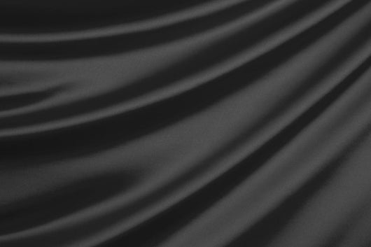 Black Silk Textile with