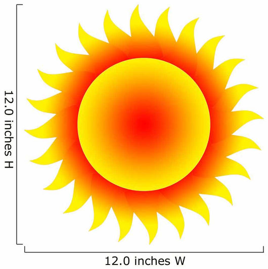 Sun Wall Decal