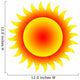 Sun Wall Decal