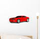 Red Sports Car Wall Decal