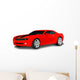 Red Sports Car Wall Decal