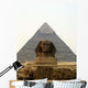 ancient egypt pyramid and sphinx Wall Mural
