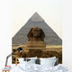 ancient egypt pyramid and sphinx Wall Mural