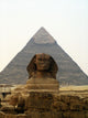 ancient egypt pyramid and sphinx Wall Mural