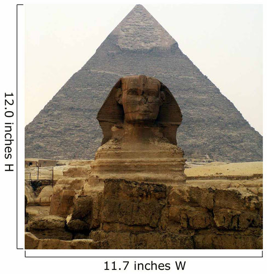 ancient egypt pyramid and sphinx Wall Mural