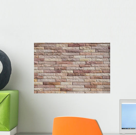 Stone Wall Wall Decal