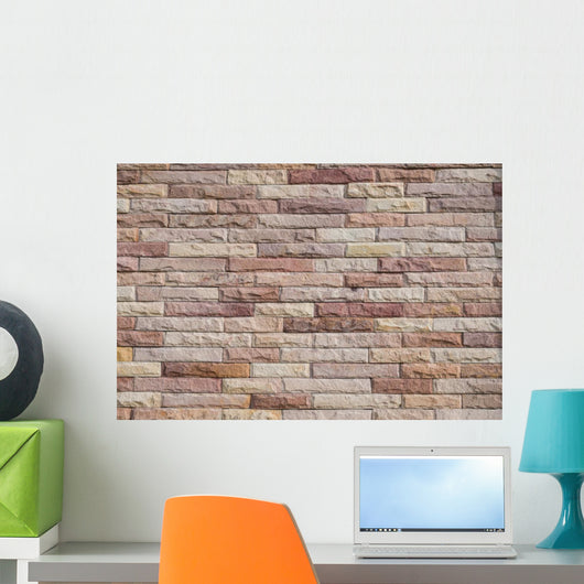 Stone Wall Wall Decal