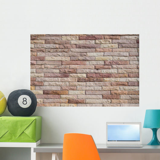 Stone Wall Wall Decal