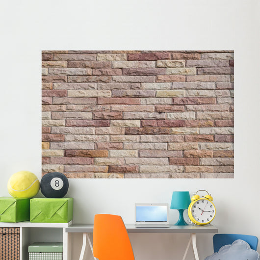 Stone Wall Wall Decal