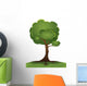 green tree Wall Decal