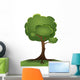 green tree Wall Decal
