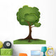 green tree Wall Decal