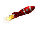 Damaged Space Rocket Wall Decal