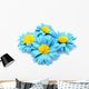 Origami daisy Wall Decal