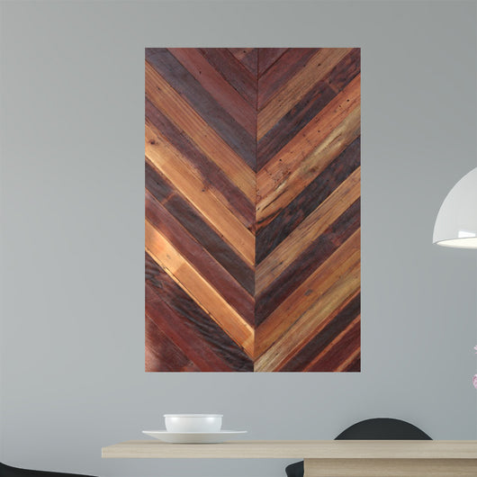Wood Texture Industry Wall Decal