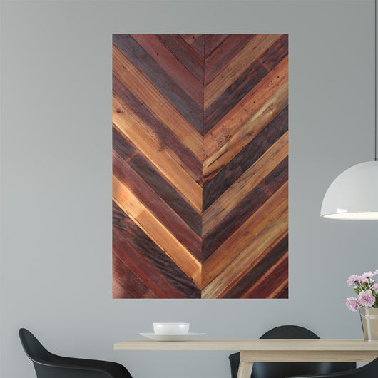 Wood Texture Industry Wall Decal