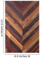 Wood Texture Industry Wall Decal