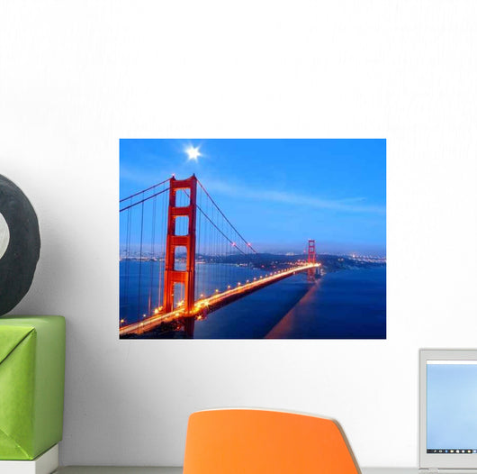 Golden Gate Bridge Wall Decal