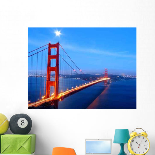 Golden Gate Bridge Wall Decal