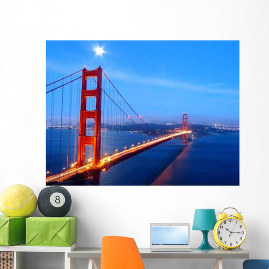 Golden Gate Bridge Wall Decal