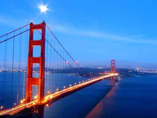 Golden Gate Bridge Wall Decal